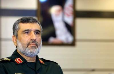 العميد "أمير علي حاجي زادة" قائد القوة الجوفضائية التابعة للحرس الثوري الإيراني