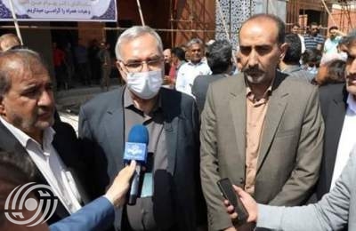 وزیر الصحة الإیراني یتفقد المشاریع المتعلقة بالمجال الصحي و الطبي بقضاء داراب بمحافظة فارس (جنوب ايران) .