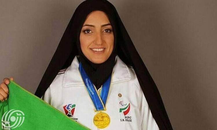 بطلة رياضية ايرانية تهدي ميداليتها الذهبية للشعب الاندونيسي لمناصرته القضية الفلسطينية