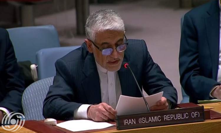 سفير ومندوب الجمهورية الاسلامية الايرانية الدائم لدى منظمة الأمم المتحدة امير سعيد ايرواني