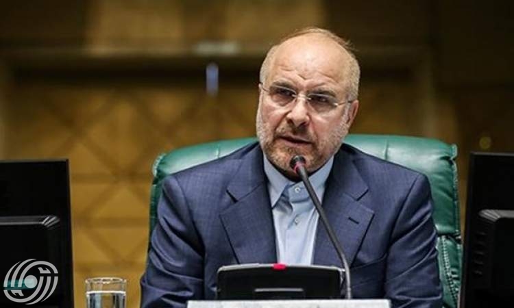 رئيس مجلس الشورى الاسلامي الايراني محمد باقر قاليباف