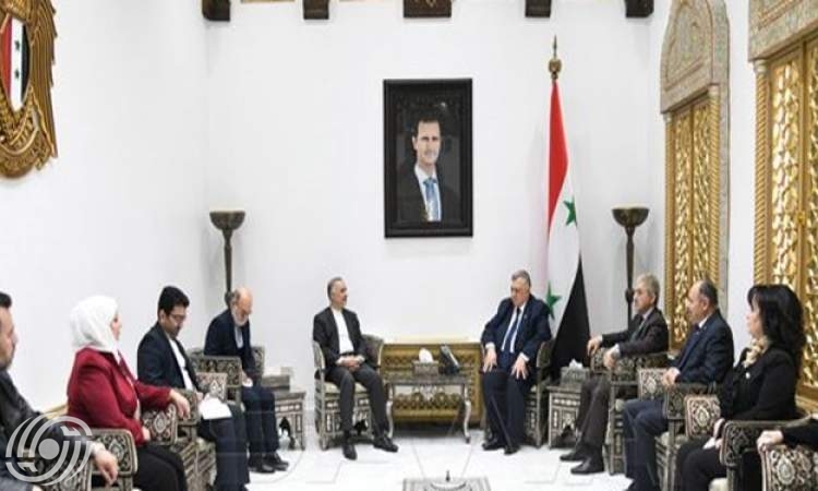 خلال لقائه السفير الإيراني… رئيس مجلس الشعب السوري يؤكد متانة العلاقات بين البلدين