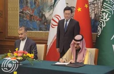 وزيرا خارجية ايران والسعودية يوقعان على بيان مشترك في ختام محادثاتهما في بكين