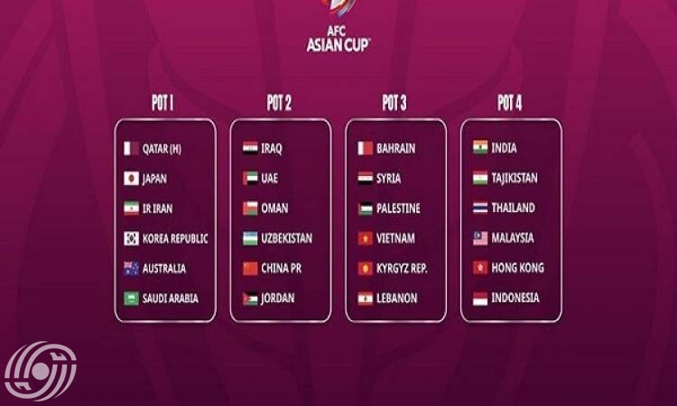 ايران بالمستوى الاول في تصنيف قرعة نهائيات كأس آسيا 2023