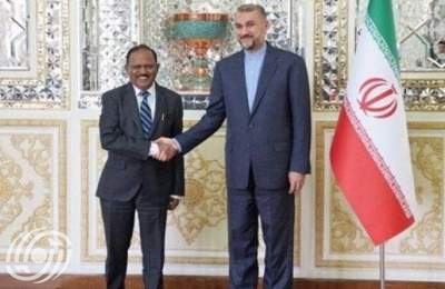 مستشار الامن القومي الهندي يلتقي وزير الخارجية الايراني