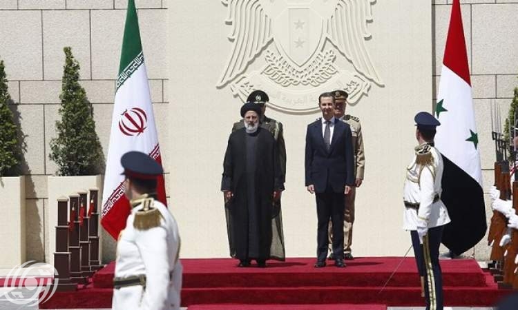 استقبال رسمي للرئيس الايراني من قبل نظيره السوري