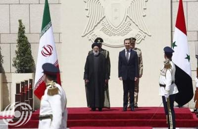 استقبال رسمي للرئيس الايراني من قبل نظيره السوري