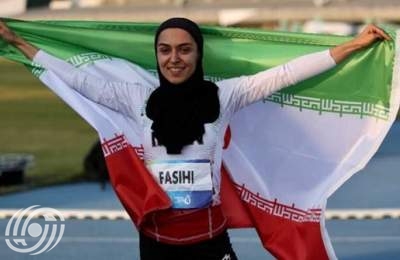 عداءة ايرانية تفوز بسباق 100 م في بطولة دولية لألعاب القوى في تركيا