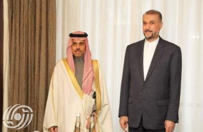 وزير الخارجية السعودي فيصل بن فرحان ونظيره الإيراني حسين أمير عبد اللهيان