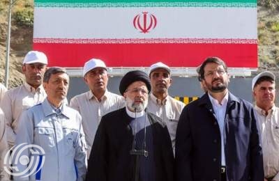 رئيس الجمهورية: تدشين المرحلة الثانية من الطريق السريع بين طهران وشمال ايران يرمز للمقدرة والثقة بالنفس برعاية رئيس الجم