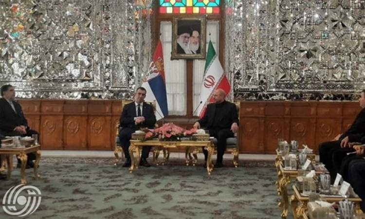 محادثات بين رئيسي البرلمانين الايراني والصربي