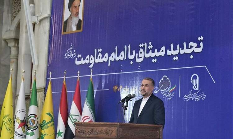 عبداللهيان: إيران لا تعطي أوامر لقوى المقاومة في المنطقة