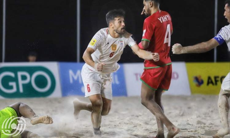 منتخب إيران لكرة القدم الشاطئية يفوز ببطولة آسيا