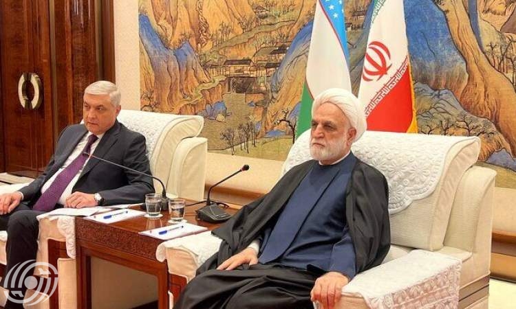 رئيس السلطة القضائية الايرانية: مستعدون لتعزيز التعاون مع أوزبكستان