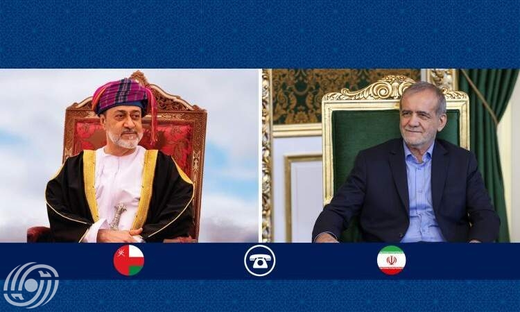 سلطان عمان يؤكد على تعزيز العلاقات مع إيران