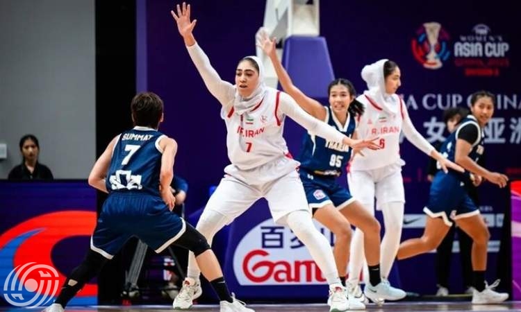 إيران تتأهل إلى نهائي كأس آسيا للسيدات لكرة السلة 2025