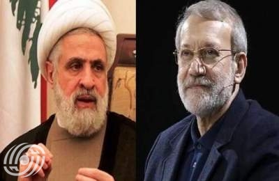استقبل الأمين العام لحزب الله اللبناني، الشيخ نعيم قاسم اليوم الخميس امين المجلس الأعلى للأمن القومي الايراني علي لاريجاني.