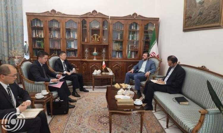 غريب آبادي یناقش مع سفیر الصین في طهران وجهات النظر حول قمة شنغهاي