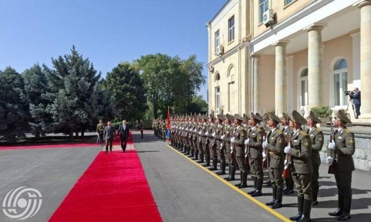 إقامة مراسم إستقبال الرئیس بزشکیان رسمیا في أرمینیا