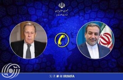 محادثة هاتفية بين وزيري خارجية إيران وروسيا