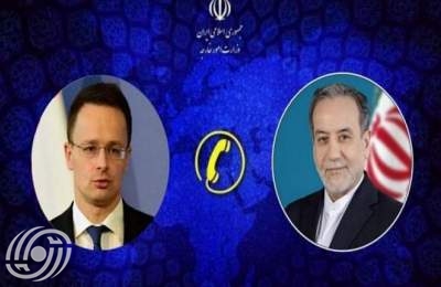 وزيرا خارجية إيران والمجر يؤكدان على تعزيز العلاقات بين البلدين