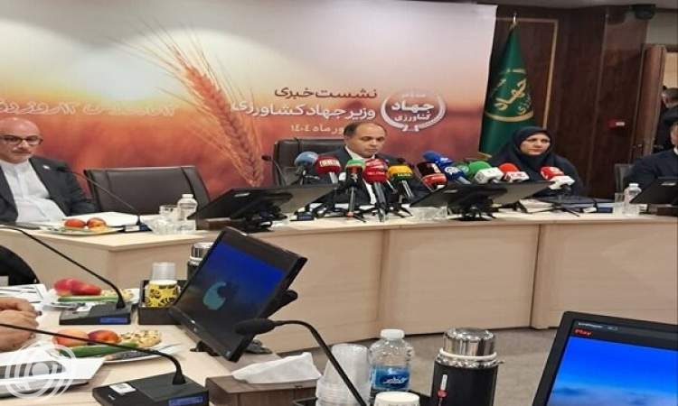 ازاحة الستار عن أربع لغات حية عالمية لموقع اعلام وزارة الجهاد الزراعي بحضور الوزير