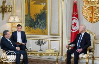 وزير الخارجية الإيراني يلتقي الرئيس التونسي