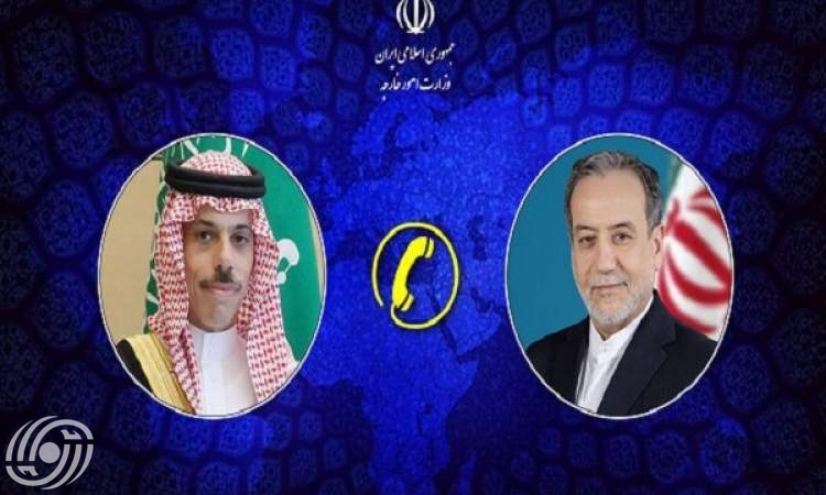 عراقجي وبن فرحان يبحثان العلاقات الثنائية والتطورات الاقليمية