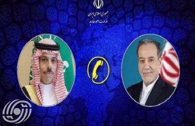 عراقجي وبن فرحان يبحثان العلاقات الثنائية والتطورات الاقليمية