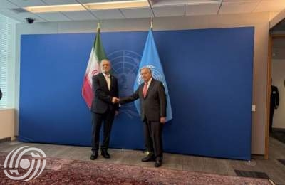 الرئيس الایراني يلتقي الأمين العام للأمم المتحدة في نيويورك