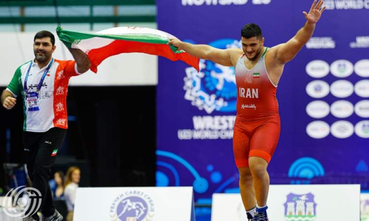 إيران في مركز الوصافة ببطولة العالم للمصارعة الحرة تحت 23 عاما