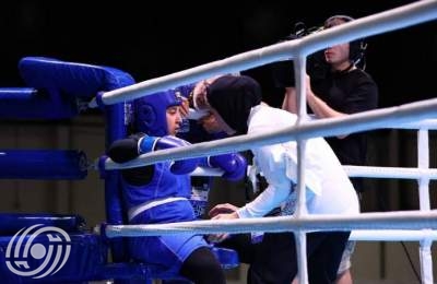 للمرة الأولى.. إيرانية تحرز ميدالية دولية في الملاكمة