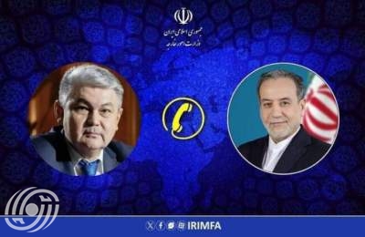 محادثة هاتفية بين وزيري خارجية إيران وكازاخستان
