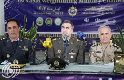 إيران تستضيف بطولة العالم العسكرية لرفع الأثقال بعد 50 عامًا