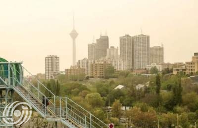 هواء طهران غير صحي للفئات الحساسة هواء طهران غير صحي للفئات الحساسة