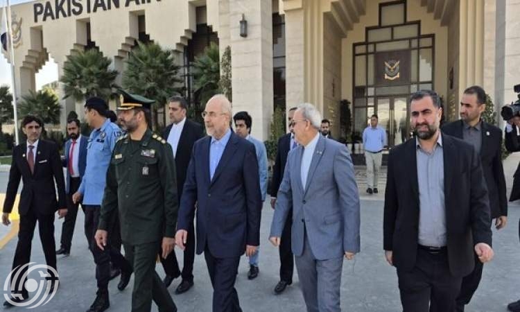 قاليباف يصل إلى كراتشي، المركز الاقتصادي لباكستان