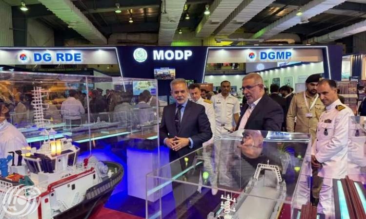 الجناح الإيراني أفضل جناح أجنبي في معرض باكستان البحري الجناح الإيراني أفضل جناح أجنبي في معرض باكستان البحري