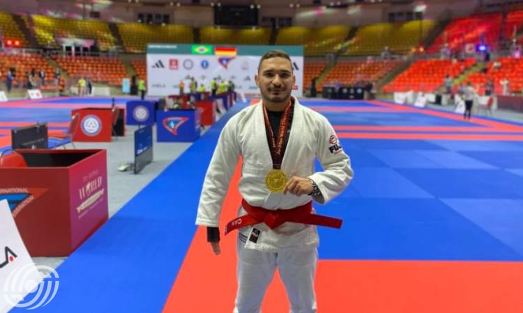 أول ذهبية عالمية في رياضة الباراجوجيتسو لإيران