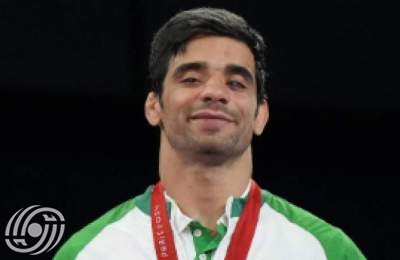 سید میثم بنی طبا بطل العالم في سامبو.