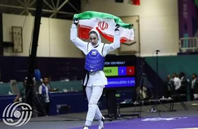 ساينا كريمي تتقلد الميدالية الذهبية ضمن ألعاب التضامن الإسلامي