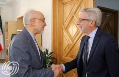 السفير الفرنسي يلتقي رئيس مؤسسة الدراسات الإيرانية