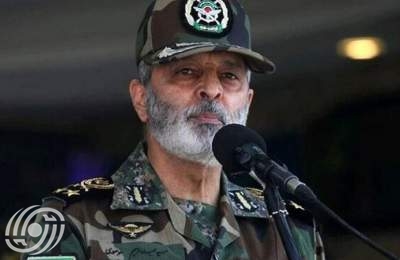 اللواء موسوي يشكر الشعب للحضور الجماهيري في تشييع جثامين 300 شهيد للدفاع المقدس