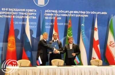 توقيع مذكرة تفاهم بين إيران وروسيا وأذربيجان حول تطوير السكك الحديدية