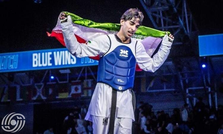 لاعب إيراني يفوز بالذهبية في منافسات بطولة العالم للتايكواندو