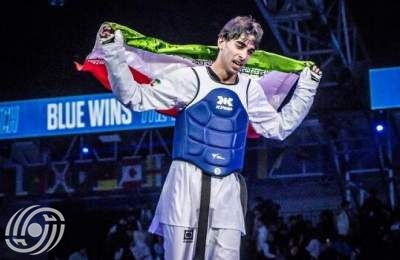 لاعب إيراني يفوز بالذهبية في منافسات بطولة العالم للتايكواندو