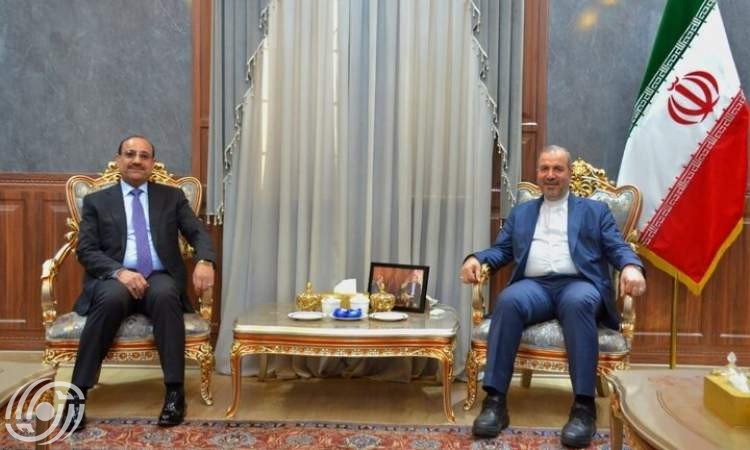 السفير الإيراني لدى العراق يلتقي محافظ بغداد