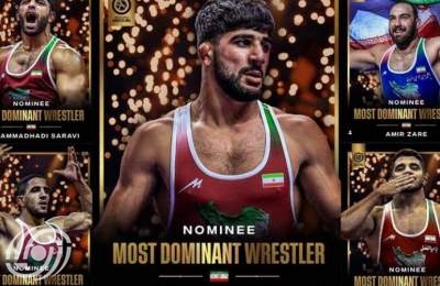 5 مصارعین إيرانيين بين المرشحين لأفضل مصارعي العالم لعام 2025