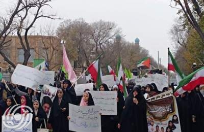 مسيرة الحجاب والعفة في تبريز