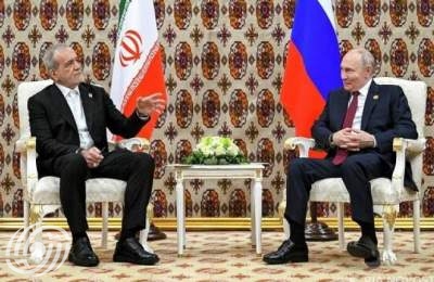 الرئيس بزشكيان: ايران عازمة على تنفيذ وتفعيل الاتفاقية الشاملة مع روسيا الرئيس بزشكيان: ايران عازمة على تنفيذ وتفعيل الاتفاقية الشاملة مع روسيا