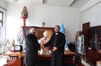 المستشار الثقافي الإيراني في أفغانستان سيد روح الله حسيني